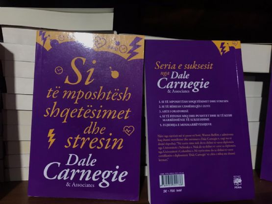 Libri Si të mposhtësh shqetësimet dhe stresin Autor Dale Carnegie